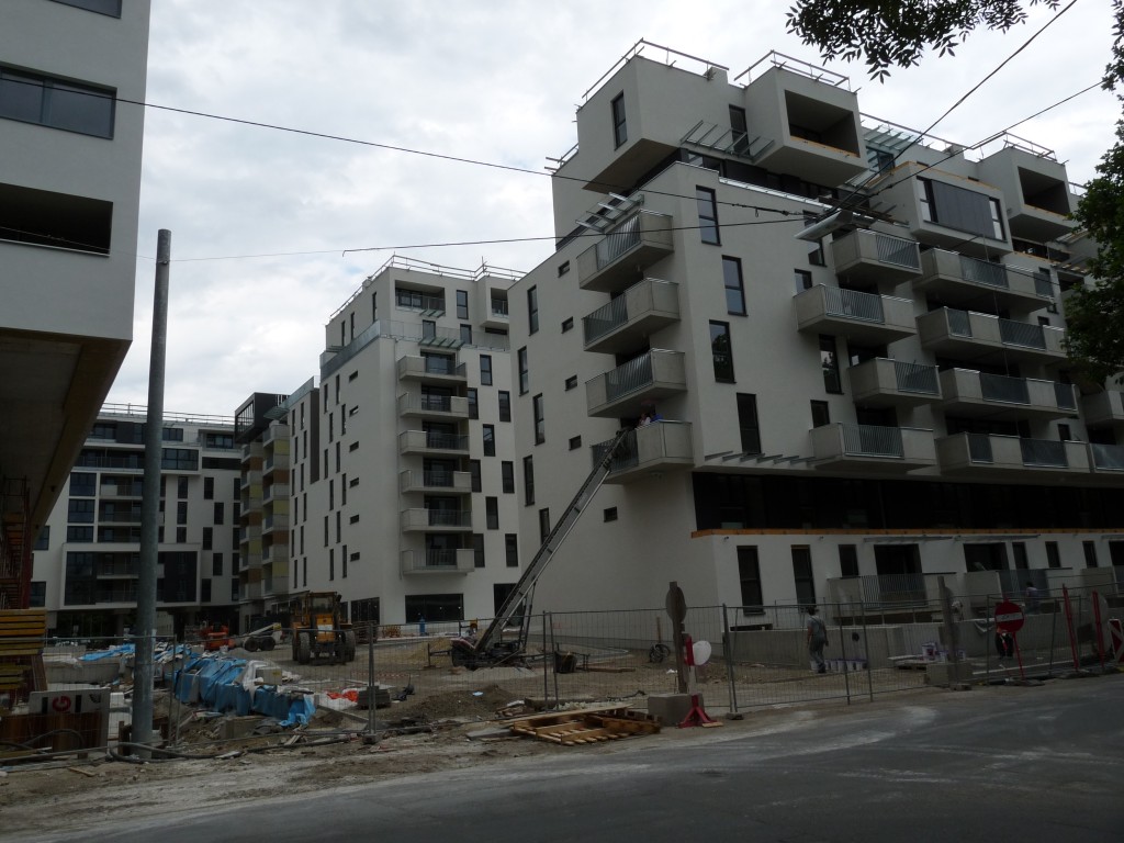 New apartments being built in Auwiesen