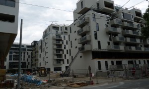 New apartments being built in Auwiesen