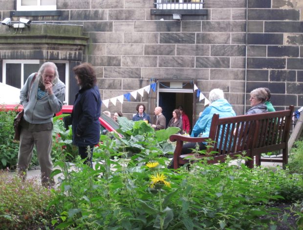 The Rossendale medicinal herb garden